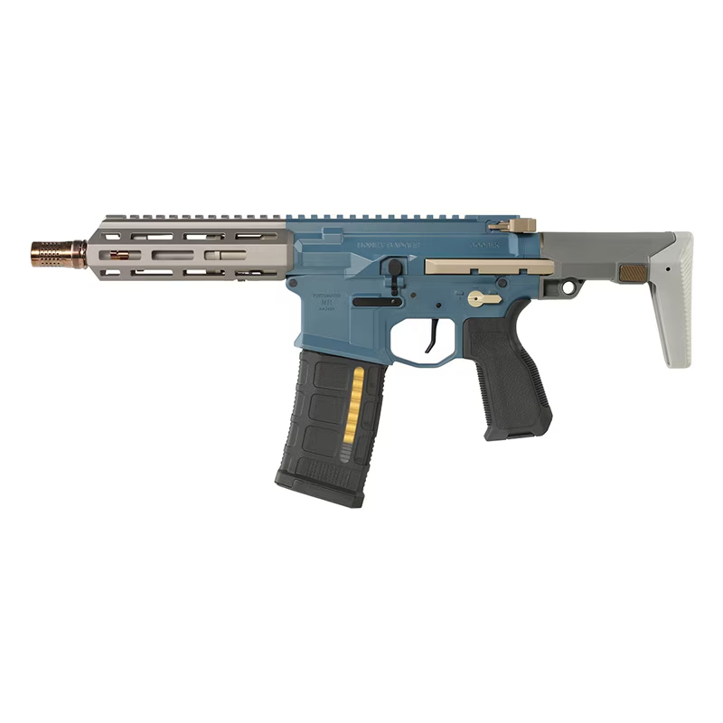 Salvo Q Honey Badger SBR 7inch Blue GBBR【SUPER ACCURAカスタム注文】