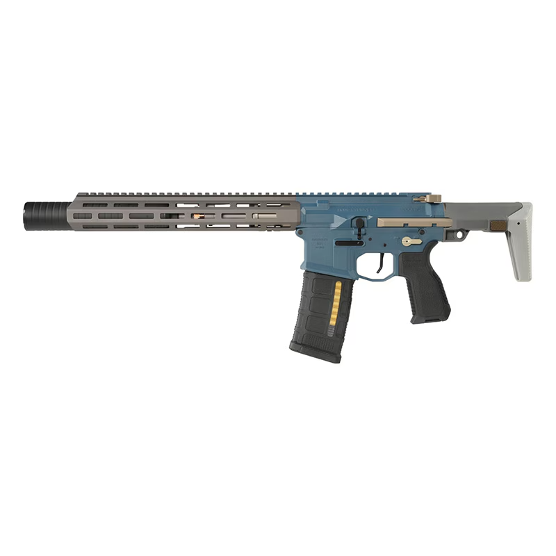Salvo Q Honey Badger SD 7inch Blue GBBR【SUPER ACCURAカスタム注文】