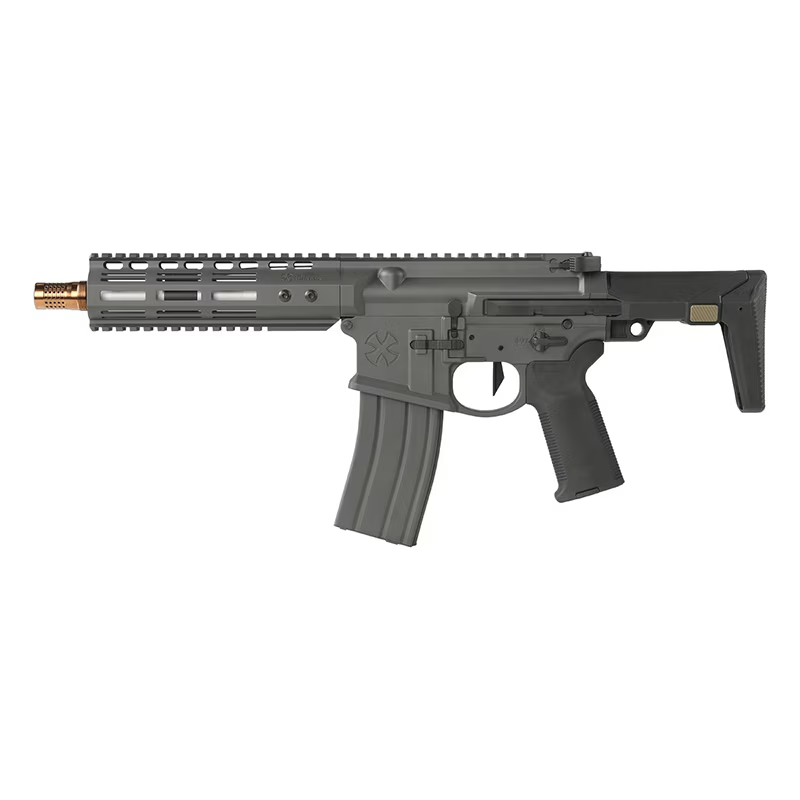 DE/EMG NOVESKE N4 GHETTO BLASTER 7.94" GBBR Grey【SUPER ACCURAカスタム完成品】