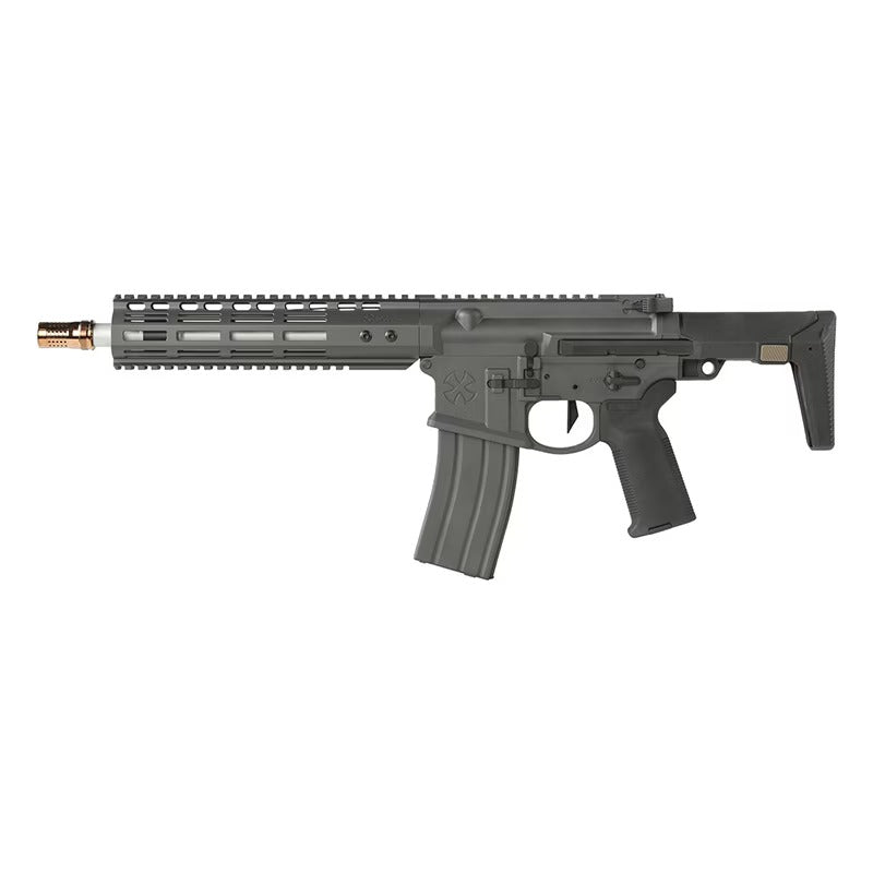 DE/EMG NOVESKE N4 GHETTO BLASTER 10.5" GBBR Grey【SUPER ACCURAカスタム完成品】【1丁のみ】