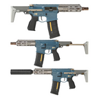 Salvo Q Honey Badger SBR 7inch Blue GBBR【SUPER ACCURAカスタム注文】