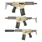 Salvo Q Honey Badger SBR 7inch FDE GBBR【SUPER ACCURAカスタム注文】