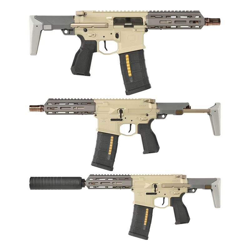 Salvo Q Honey Badger SBR 7inch FDE GBBR【SUPER ACCURAカスタム注文】