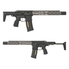 Salvo Q Honey Badger SD 7inch Black GBBR【SUPER ACCURAカスタム注文】