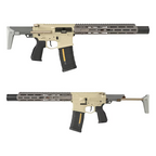 Salvo Q Honey Badger SD 7inch FDE GBBR【SUPER ACCURAカスタム注文】