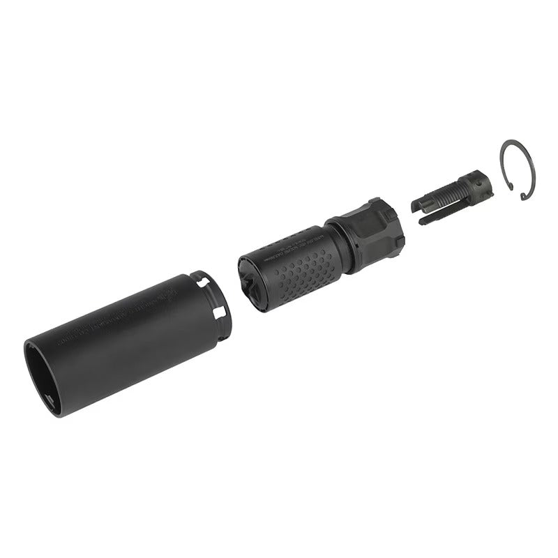 5KU KAC タイプ QDC／MCQ-PRT QD サプレッサー & シュラウド セット 14mm 逆ネジ対応