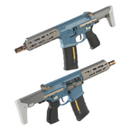 Salvo Q Honey Badger SBR 7inch Blue GBBR【SUPER ACCURAカスタム注文】