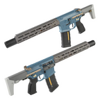 Salvo Q Honey Badger SD 7inch Blue GBBR【SUPER ACCURAカスタム注文】