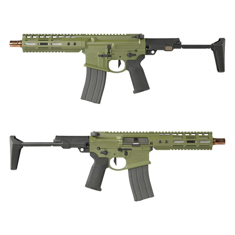 DE NOVESKE N4 GHETTO BLASTER 7.94" GBBR Green【Super Accuraカスタム注文】