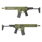 DE NOVESKE N4 GHETTO BLASTER 10.5" GBBR Green【Super Accuraカスタム注文】