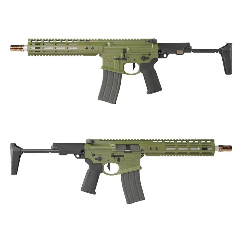 DE NOVESKE N4 GHETTO BLASTER 10.5" GBBR Green【Super Accuraカスタム注文】
