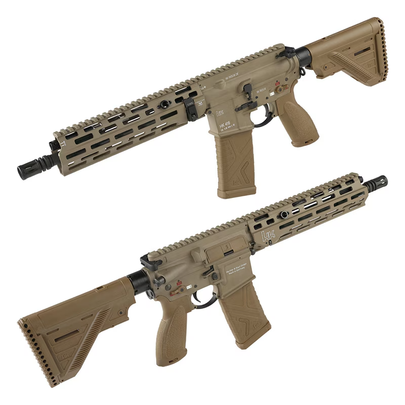 GHK H&K HK416A5 M-LOK CO2 GBBR FDE【Super Accuraカスタム注文