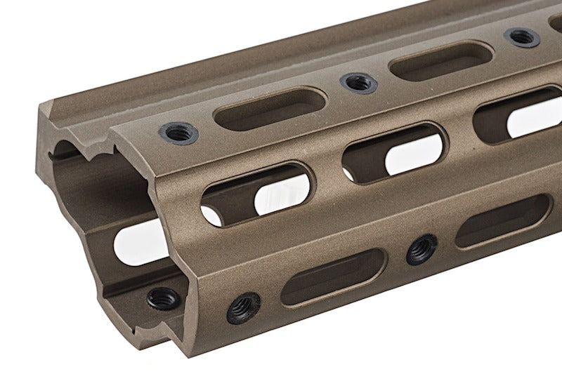Asura Dynamics Geissele SMRタイプ 10.5" HK416用ハンドガード TAN
