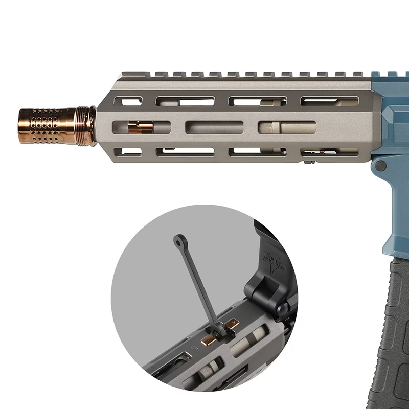 Salvo Q Honey Badger SBR 7inch Blue GBBR【SUPER ACCURAカスタム注文】