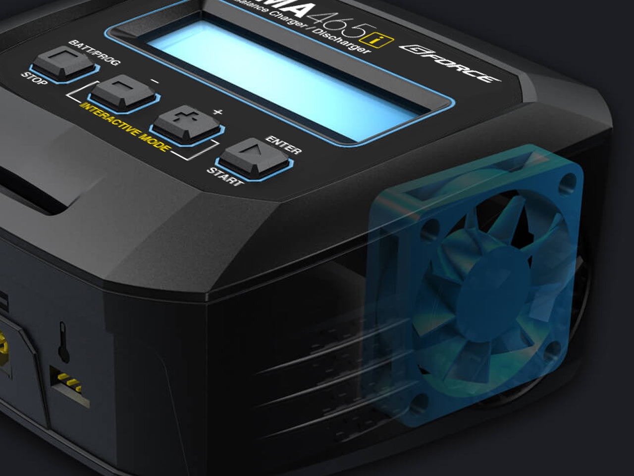 GFORCE GMA465i AC Charger [LiPo・LiFe・NiMH・NiCd対応充電器]