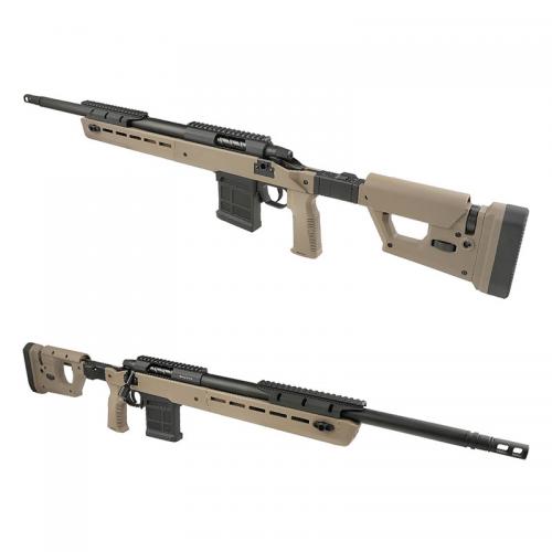 RIGHT製M16.M4シリーズラージバッテリー対応スナイパーストック ストック m4系 ICS製 スナイパーストック MA364 UKSR M4 M16