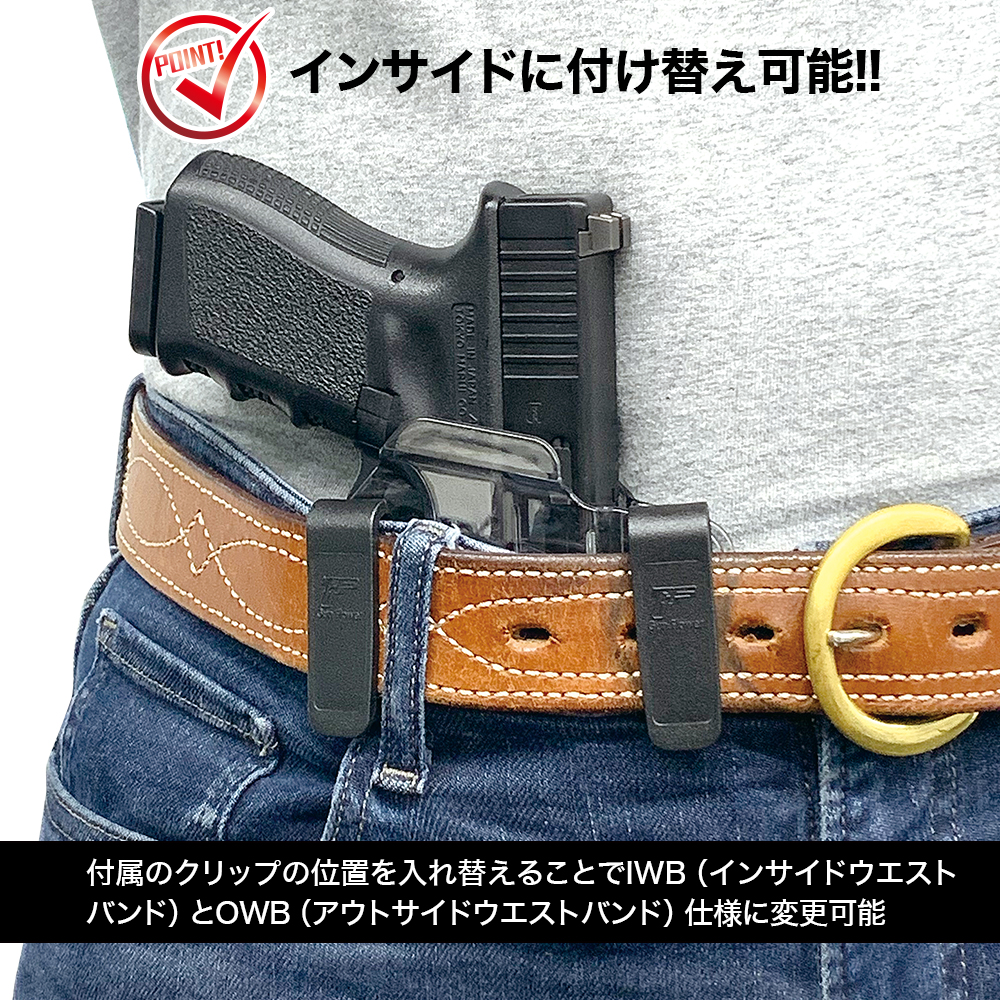 AIRSOFT97 沖縄本店 通販部 / LayLax グロック用 2WAYクリアホルスター