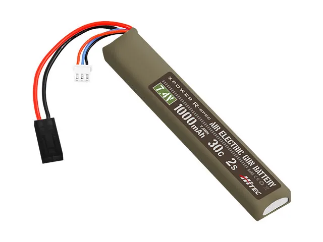 AIRSOFT97 本店通販部 / HiTEC XPOWER R-SPEC Li-Po 7.4V 1000mAh 30C 2S ミニコネクタ仕様