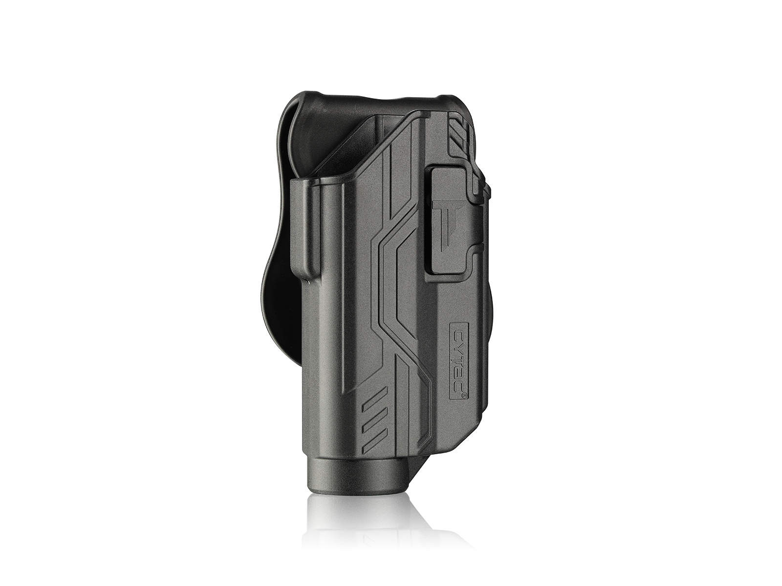 Amomax Glock エアソフトホルスター 右用・パドル Black (G19 23 32 ISSC M22 ICS BLE-XAEシリーズ)