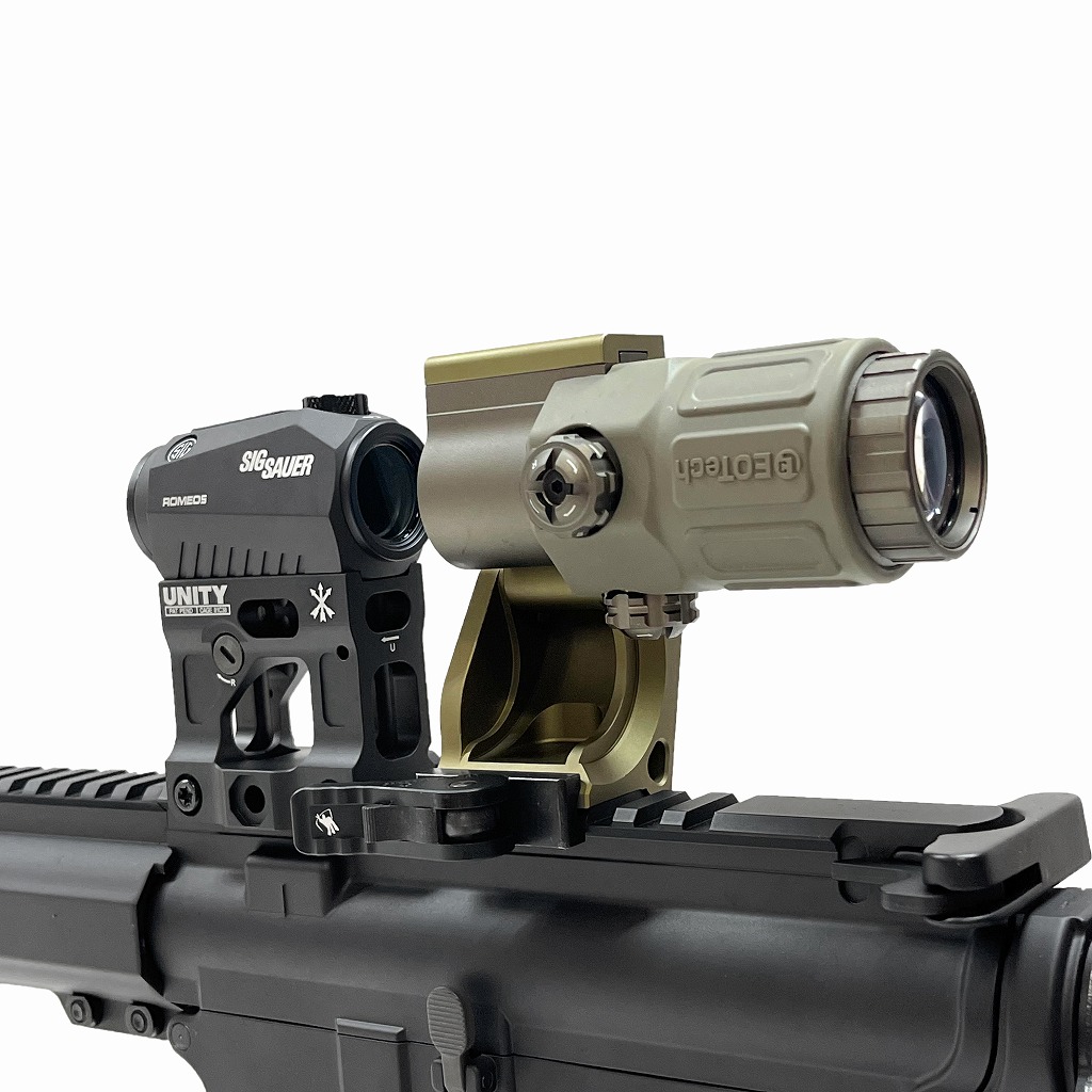 新作登場人気SALE実物　Aimpoint 3X-C マグニファイア　ブースター　エイムポイント 検(T1 T2 COMP M5 PRO M4 パーツ