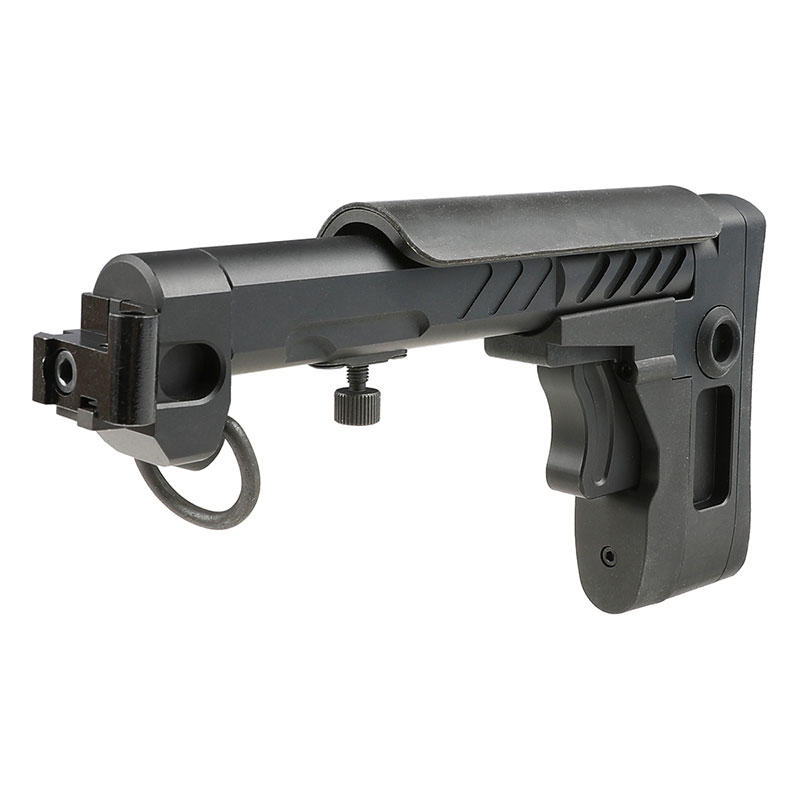 AIRSOFT97 沖縄本店 通販部 / 5KU Zenit PT-3タイプ テレスコピックフォールディングストック (LCT/GHK/CYMA) BK