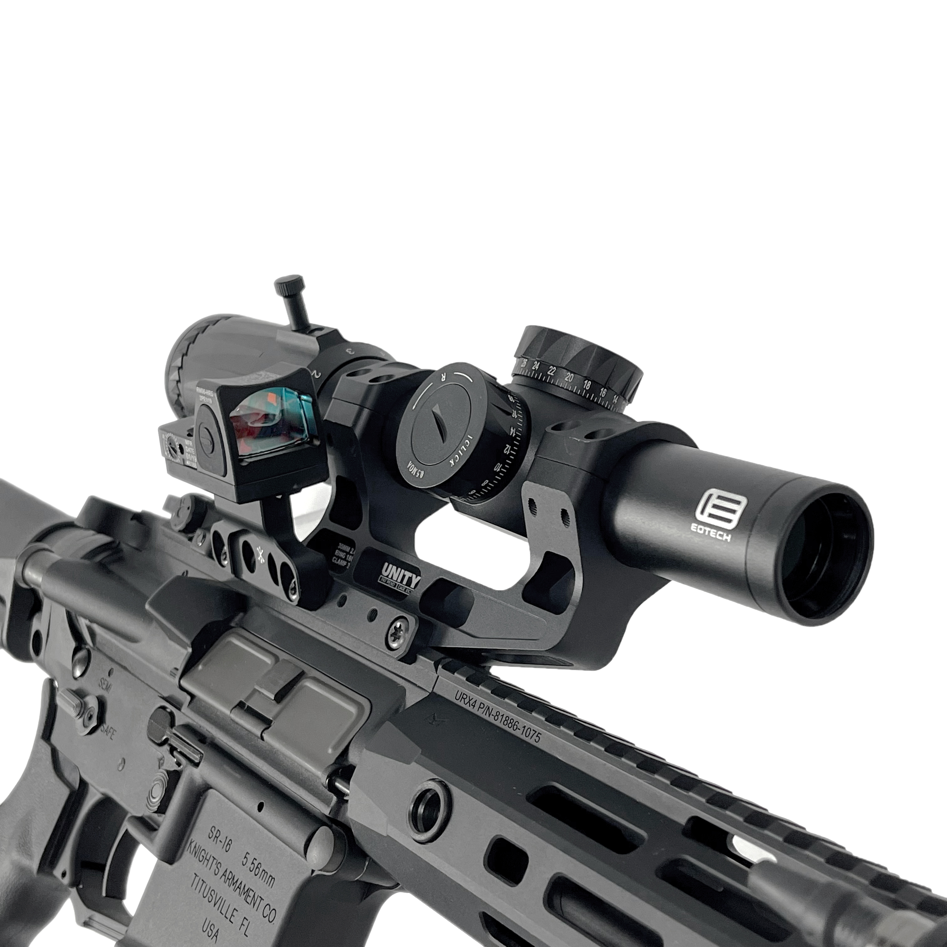 AIRSOFT97 本店通販部 / Evolution Gear EoTech VUDU 1-6x24mm FFPタイプ ライフルスコープ BK