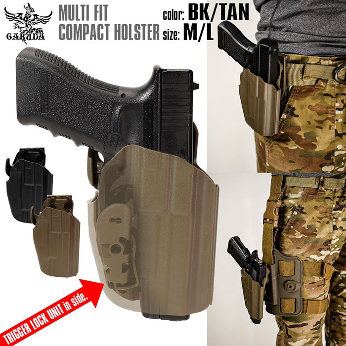 AIRSOFT97 本店通販部 / LayLax マルチフィットコンパクトホルスター L 