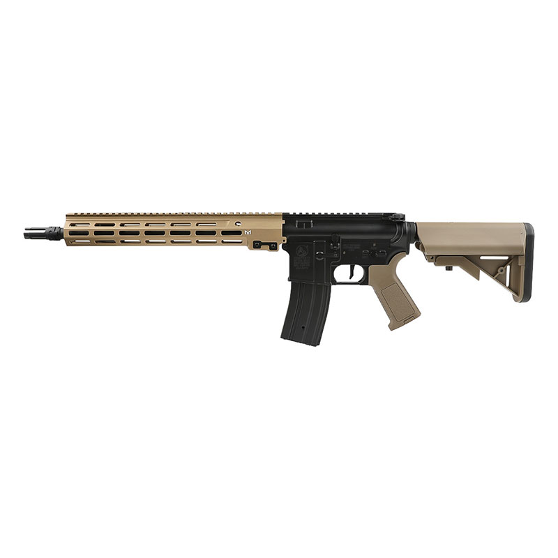 販売卸値Double Eagle M4 URG-I/Mk16 14.5inch AEG 電動ガン (電子トリガー搭載/JP Ver.) DDC ガンケース付 電動ガン